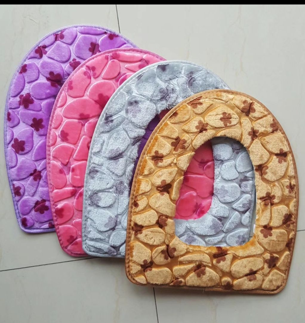 Daily Necessities Toilet Mat Toilet Seat Cover Toilet Seat Cushion Four Seasons Toilet Mat