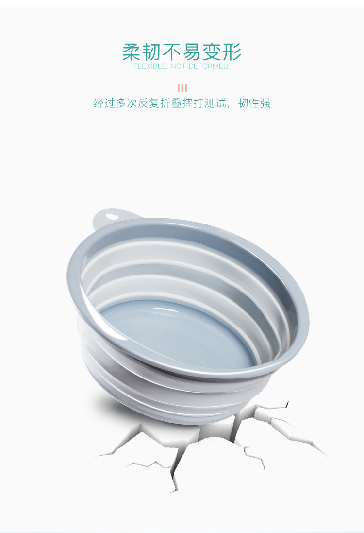 HayanHaiying portable folding basin thickened foot basin multifunction folding plastic washbasin for home travel HayanHaiying portable folding basin thickened foot basin multifunction folding plastic washbasin for home travel