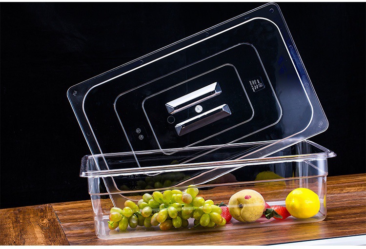 Factory price direct sales 1/1 transparent PC resin basin plastic plate products have SGS NSF export certification