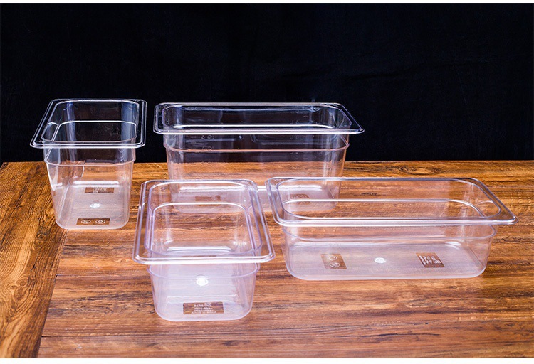 Factory price direct sales 1/1 transparent PC resin basin plastic plate products have SGS NSF export certification