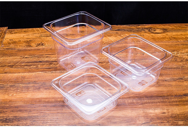 Factory price direct sales 1/1 transparent PC resin basin plastic plate products have SGS NSF export certification