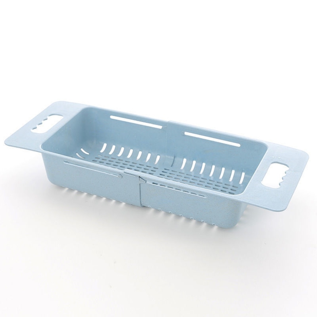 Expandable wash basin wash basin wash basin drain basket plastic fruit storage basket kitchen sink sink sink sink sink shelf