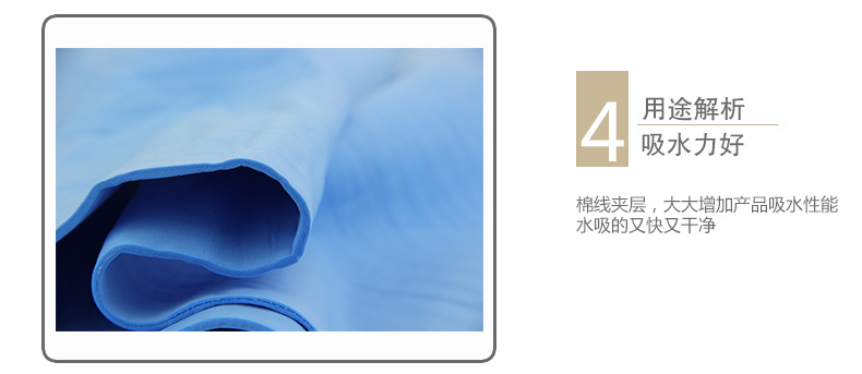 Car a Product Car Cleaning Buckskin Towel Car Suede Towel Car Washing Cloth Car Washing Towel Pet Bath Hair-Drying Towel