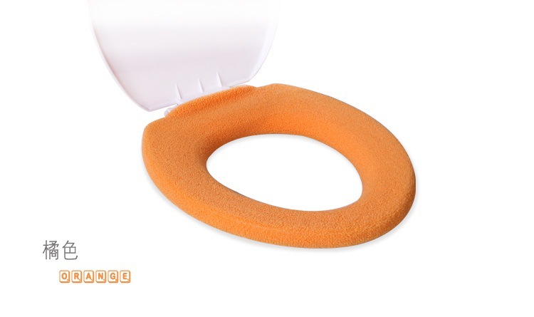 Wholesale Supply Extra Thick Toilet Mat Purple Set Red Circle Toilet Seat Cover Warm Cushion Customization Wholesale Supply Extra Thick Toilet Mat Purple Set Red Circle Toilet Seat Cover Warm Cushion Customization