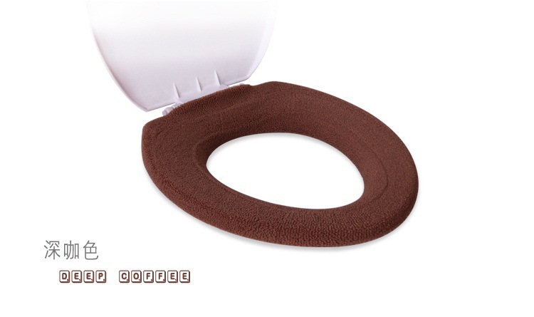 Wholesale Supply Extra Thick Toilet Mat Purple Set Red Circle Toilet Seat Cover Warm Cushion Customization Wholesale Supply Extra Thick Toilet Mat Purple Set Red Circle Toilet Seat Cover Warm Cushion Customization