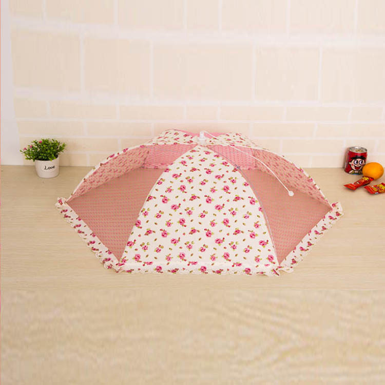 Factory direct selling: health food cover fly cover umbrella type cloth art vegetable cover folding and washing vegetable cover Factory direct selling: health food cover fly cover umbrella type cloth art vegetable cover folding and washing vegetable cover