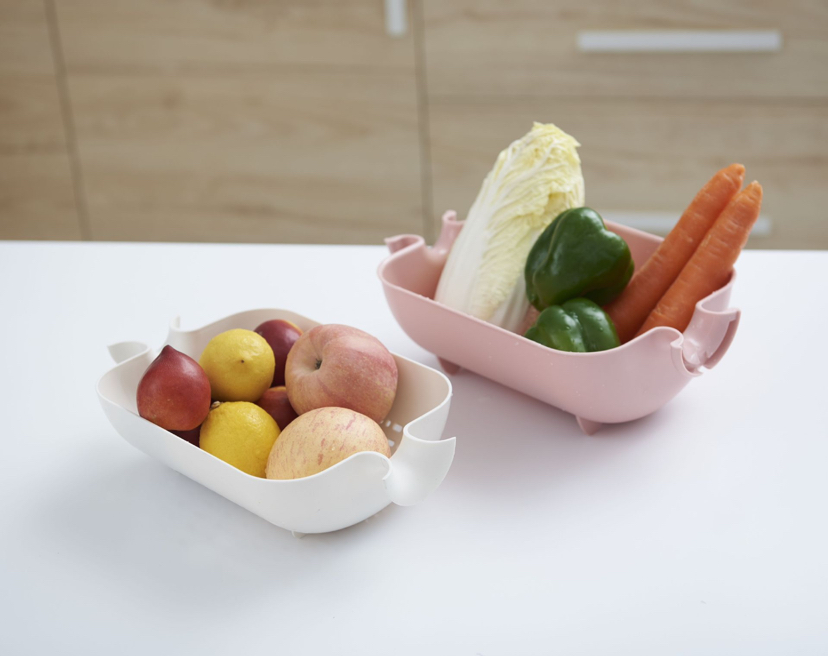 Double Layer Vegetable Washing Basket Draining Basin Household Plastic Rotating Disk Kitchen Fruit Storage Basket Plastic Vegetable Basket Double Layer Vegetable Washing Basket Draining Basin Household Plastic Rotating Disk Kitchen Fruit Storage Basket Plastic Vegetable Basket