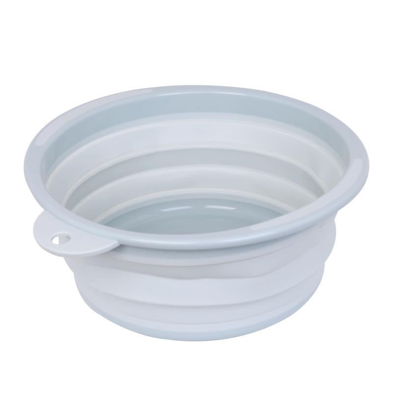 ETRAVEL folding basin portable thickened folding basin Portable folding plastic washbasin