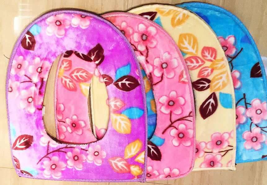 2016 new thickopened toilet mat high-grade zip fastener dual purpose toilet seat cover warm cushion winter must