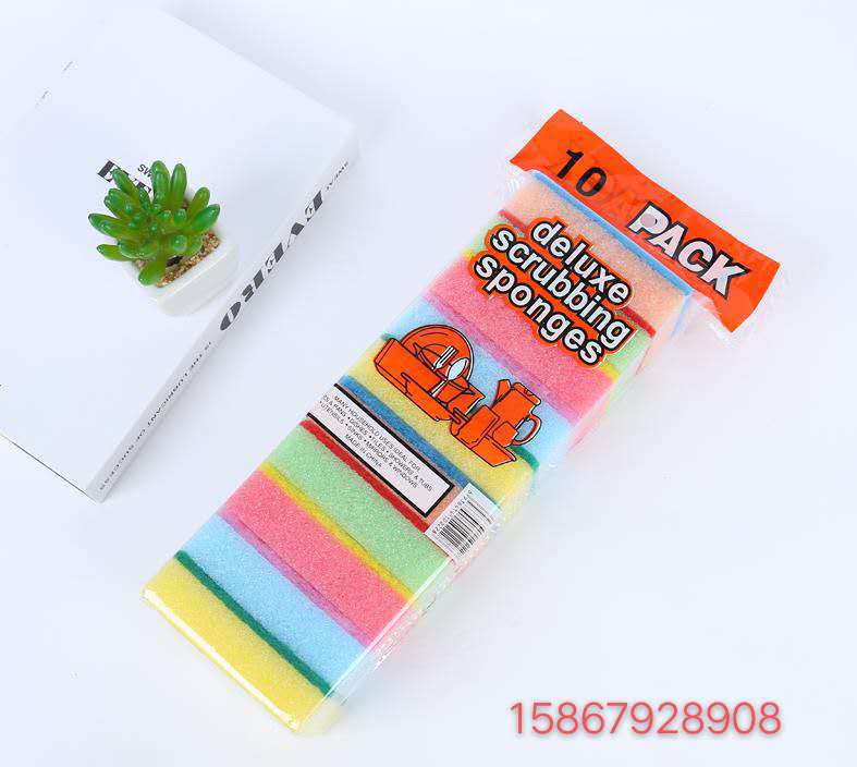 Color seaweed sponge cleaning cloth washing dishes sponge washing blocks