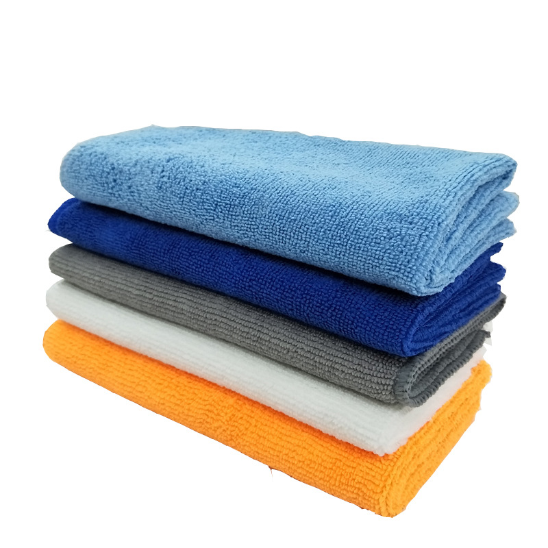 Car Microfiber Car Cleaning Small Square Towel 40*40 Thickened Absorbent Car Washing Towel Cloth Cleaning Tools