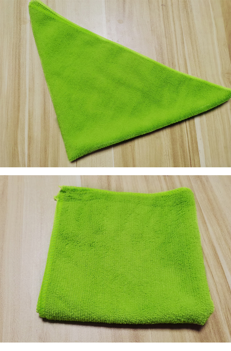Car Microfiber Car Cleaning Small Square Towel 40*40 Thickened Absorbent Car Washing Towel Cloth Cleaning Tools