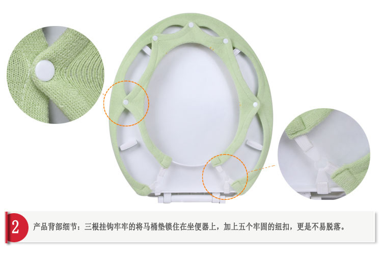 Wholesale Universal Toilet Mat Square Toilet Seat Cover Toilet Seat Toilet Seat Cover Cushion Can Be Customized