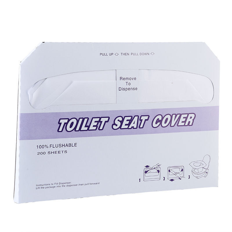 Soluble Water Disposable Toilet Mat Factory Antifouling Toilet Sanitary Pad Disposable Toilet Mat Cushion Paper