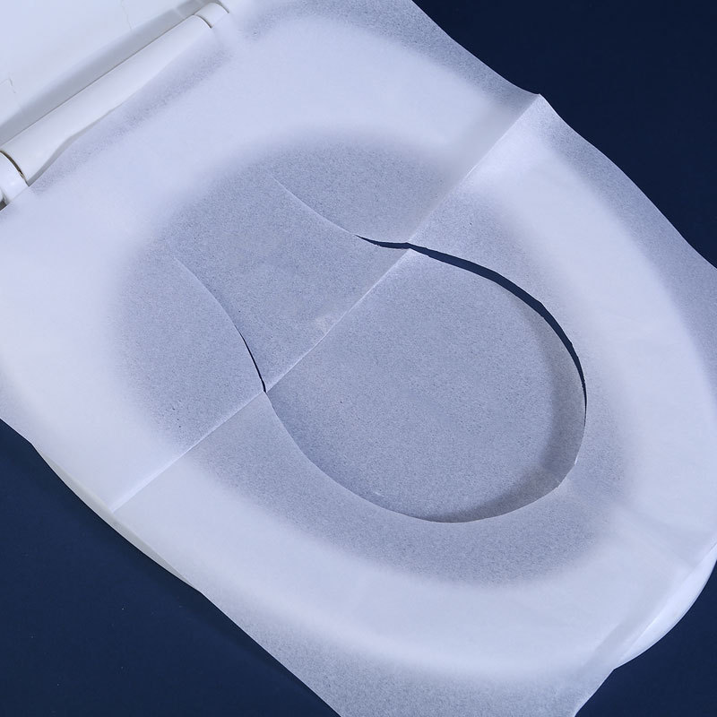 Soluble Water Disposable Toilet Mat Factory Antifouling Toilet Sanitary Pad Disposable Toilet Mat Cushion Paper