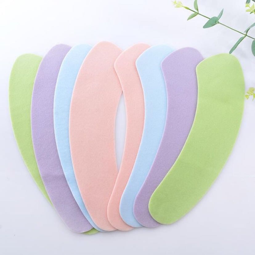 Warm sitting toilet seat cushion toilet seat pad adhesive paste super soft fabric a pair of outfit
