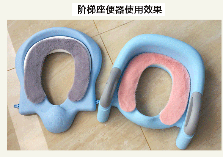 Children's Toilet Seat Cushion Child Baby Plush Thickened Cold-Proof Warmer Winter Baby Sticker Toilet Mat Female