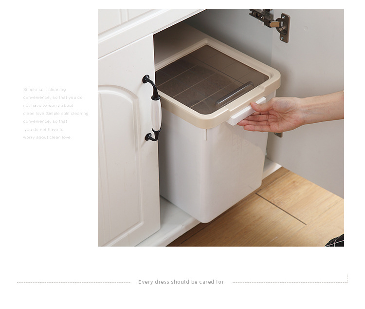 Core kitchen rice drum storage box 10KG rice cylinder flour drum 20kg insectproof moistureproof rice noodle storage box