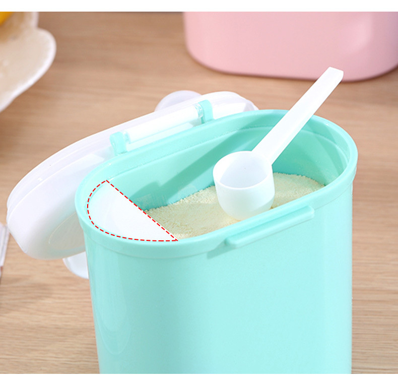 Infant Milk Powder Box Portable Large Capacity Storage Tank Home Sealed Fresh Food Supplement Storage Box Storage Box