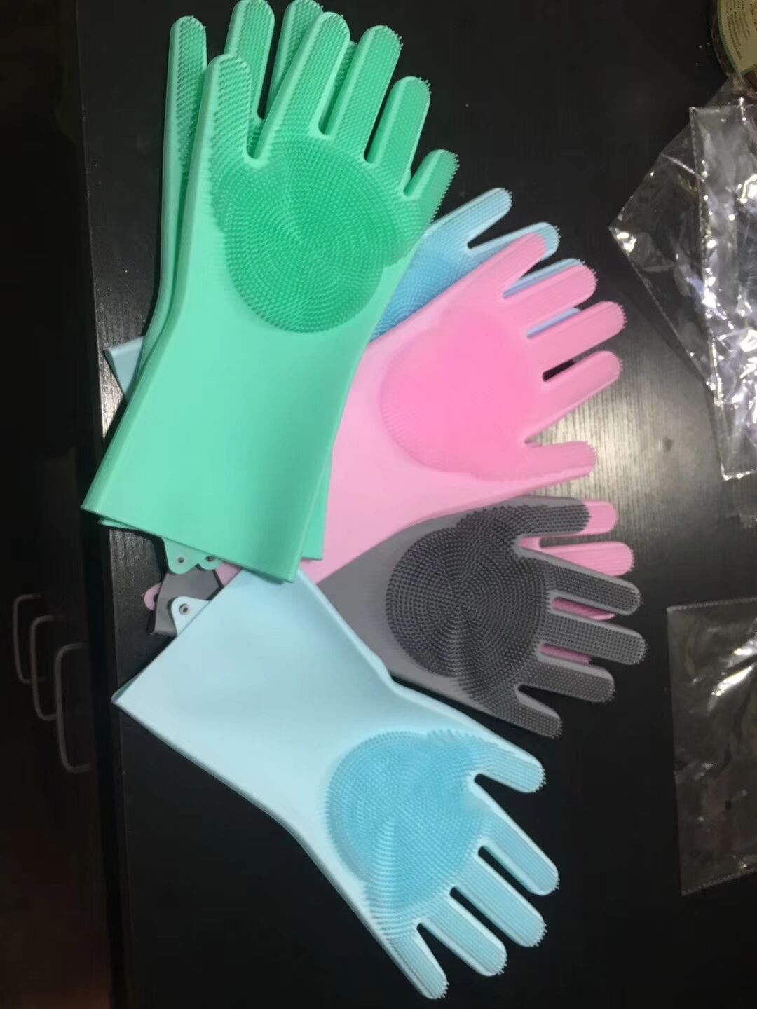 Clean gloves dishwashing brush gloves in 2