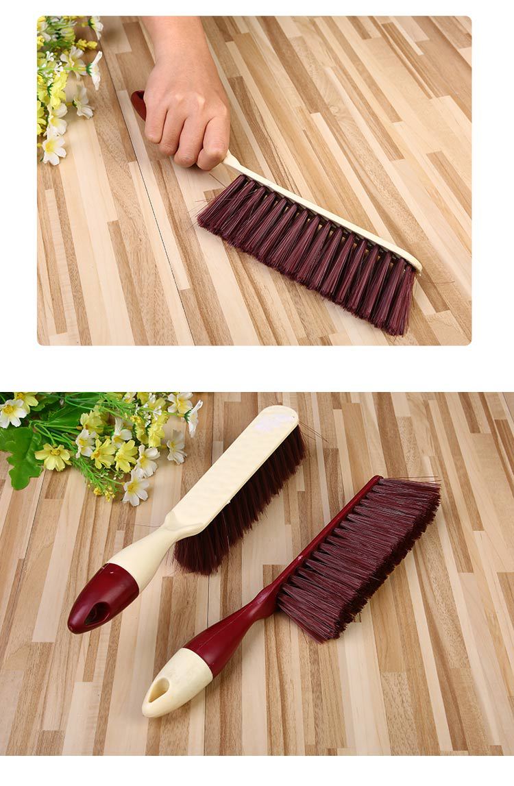 Quilt sofa carpet dust brush Long handle clean soft wool bedroom dust brush multi-functional household bed brush quilt sofa carpet dust brush