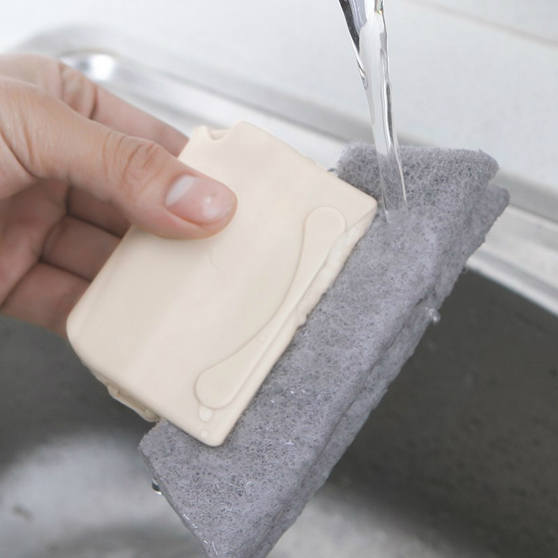 Household window gutter cleaning brush hundred clean cloth window trough cleaning brush sweep groove small brush clean windowsill gap brush