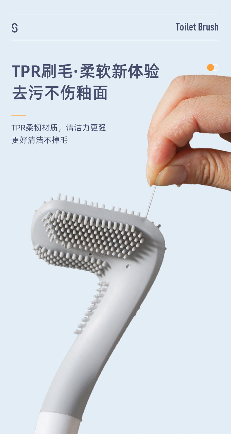 Xiangjia Creative Golf Bruch Head Toilet Brush No Dead Angle Domestic Toilet Wall Hanging clean brush
