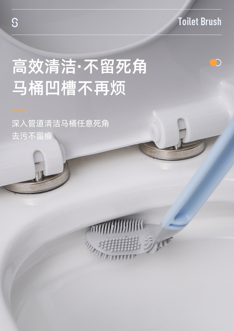 Xiangjia Creative Golf Bruch Head Toilet Brush No Dead Angle Domestic Toilet Wall Hanging clean brush