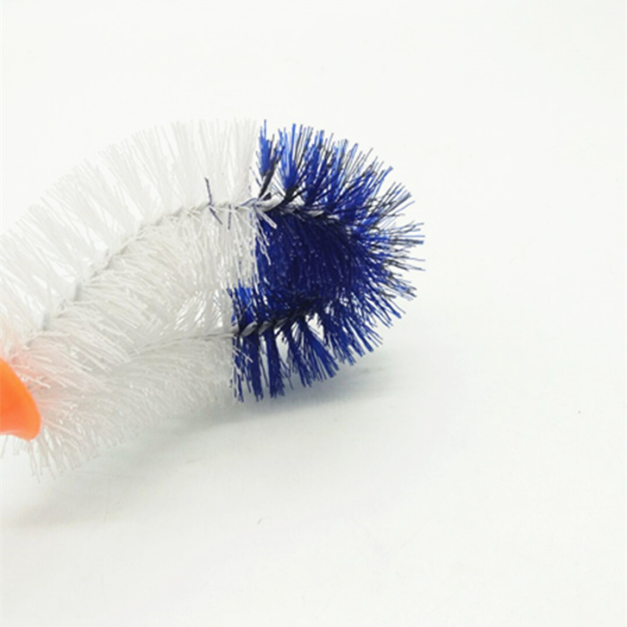 Wooden handle toilet brush lamp toilet brush toilet toilet cleaning brush plastic long handle clean toilet