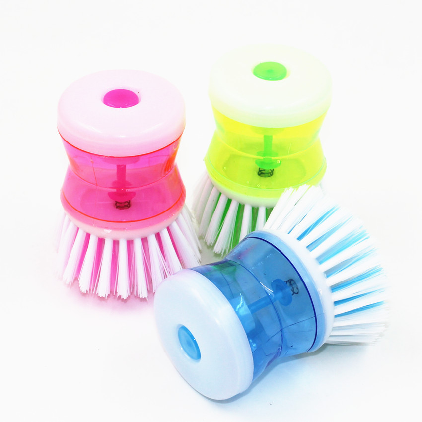 Convenient wash brush/pressure wash brush/wash bowl brush/cleaning brush/hydraulic clean ball steel wire brush T.