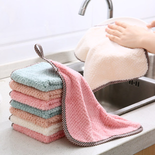 Japanese-Style Bamboo Charcoal Dishcloth Household Cleaning Flexible Fiber Dish Towel Kitchen Supplies Thickened Absorbent Oil-Removing Rag Japanese-Style Bamboo Charcoal Dishcloth Household Cleaning Flexible Fiber Dish Towel Kitchen Supplies Thickened Absorbent Oil-Removing Rag