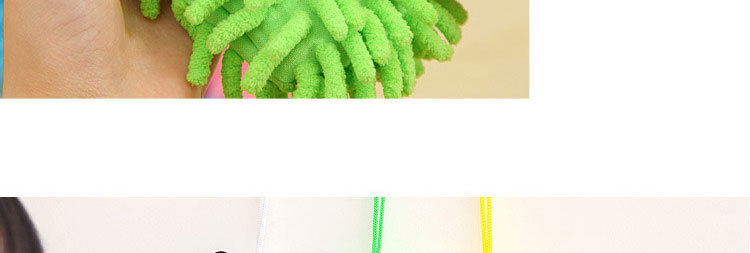 Caterpillar Hanging Cleaning Cloth Soft Fur Hand Washing Towel Hanging Cute Bathroom Kitchen Towel Hanging Wholesale