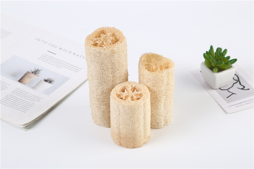 Natural Loofah Sponge Dish Towel Oil-Free Kitchen Dishwashing Scouring Pad Kitchen Household Washing Bowl Lazy Rag Absorbent