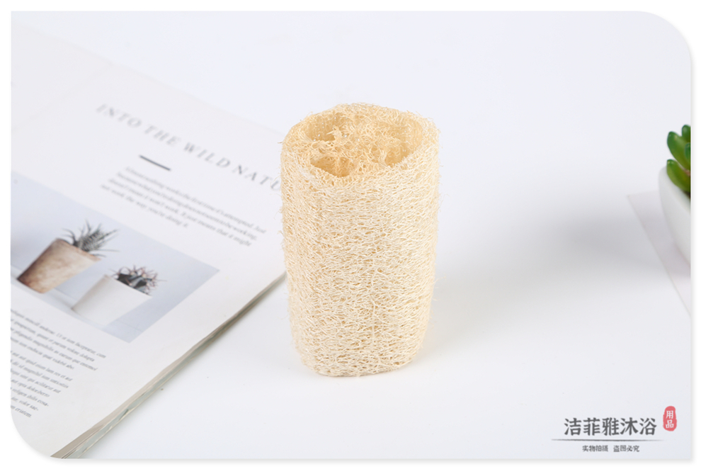Natural Loofah Sponge Dish Towel Oil-Free Kitchen Dishwashing Scouring Pad Kitchen Household Washing Bowl Lazy Rag Absorbent