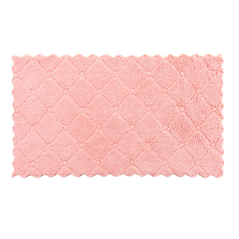 Kitchen bibulous do not shed hair domestic do not touch oil wipe table towel household dishcloth