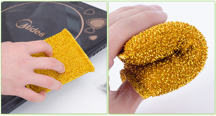 Manufacturers supply non-oil decontamination dishwashing towel washing wang color strip two pieces of super value kitchen dishwashing towel