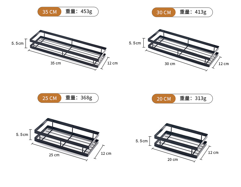 Kitchen Seasoning Storage Rack Wall-Mounted Punch-Free Drain Storage Seasoning Rack Kitchen Supplies Seasoning Bottle Storage Rack