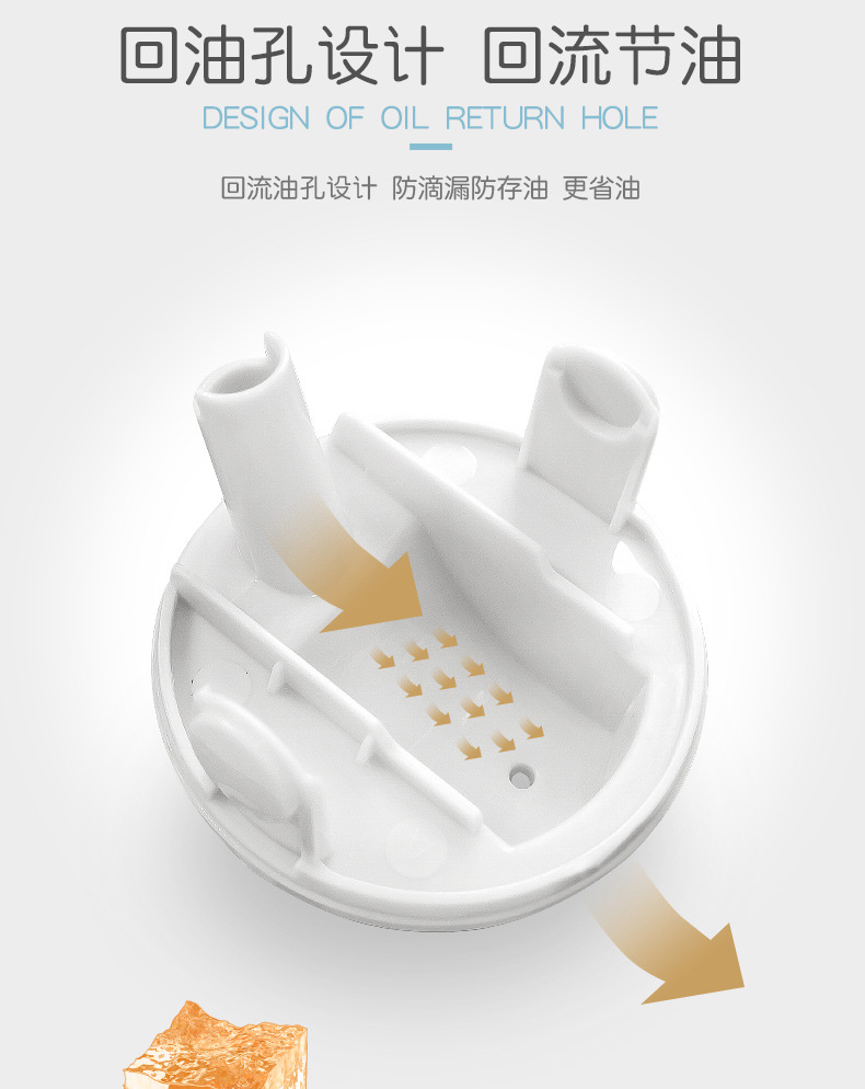 Oiler Kitchen Supplies Glass Oiler Automatic Lid-Opening Seasoning Bottle Household Leak-Proof Soy Sauce Bottle Oiler Wine Pot Vinegar Pot