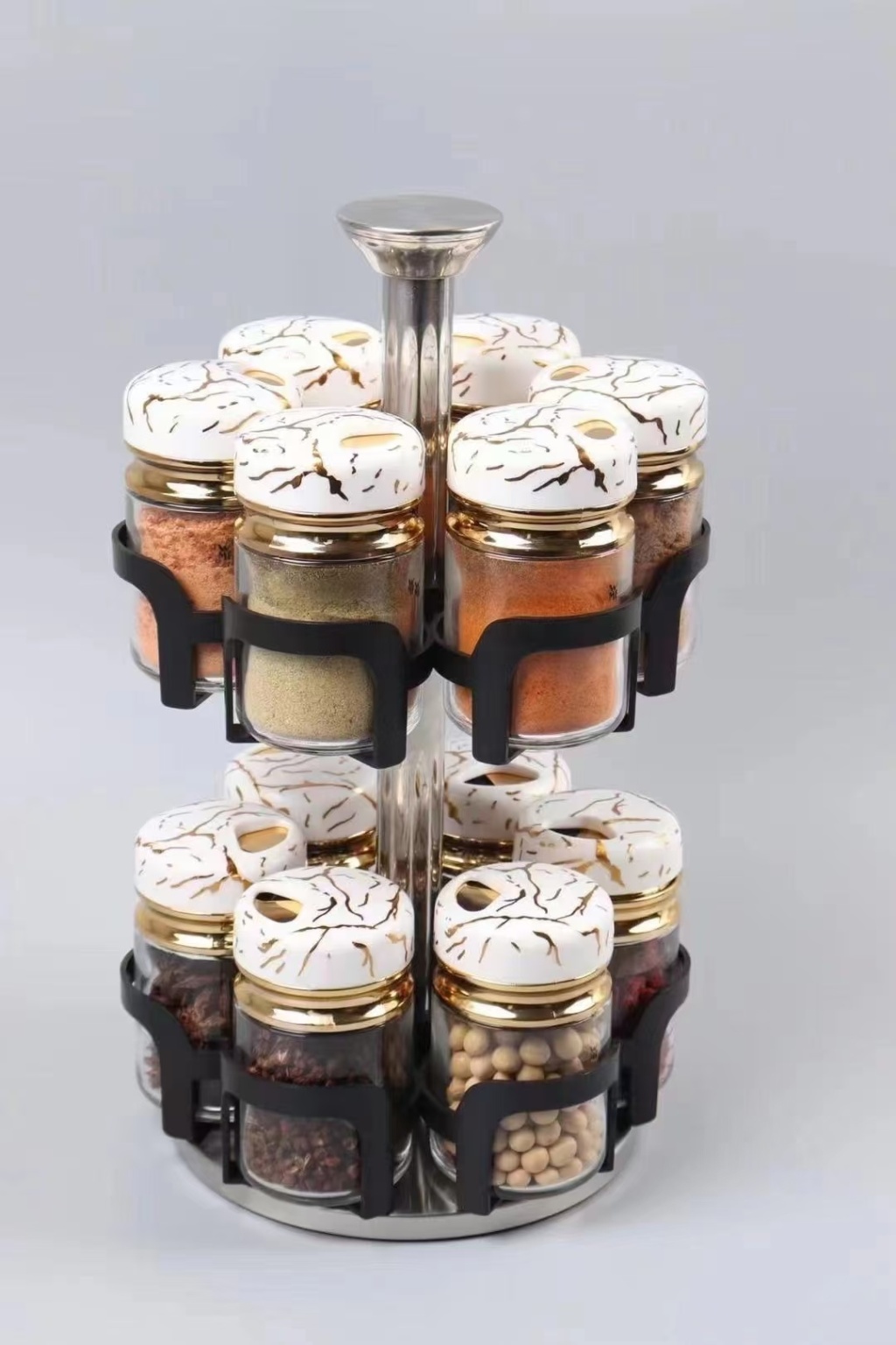 New Rotating 5Pc 10Pc Seasoning Bottle