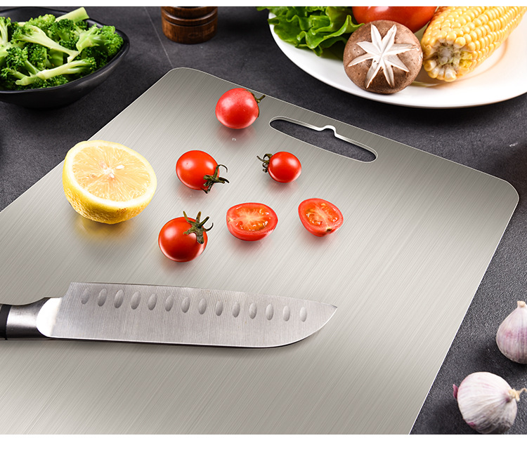 Steel Cutting Board Cutting Board Cutting Board Baby Food Supplement Chopping Board Kneading Dough Board Cutting Fruit