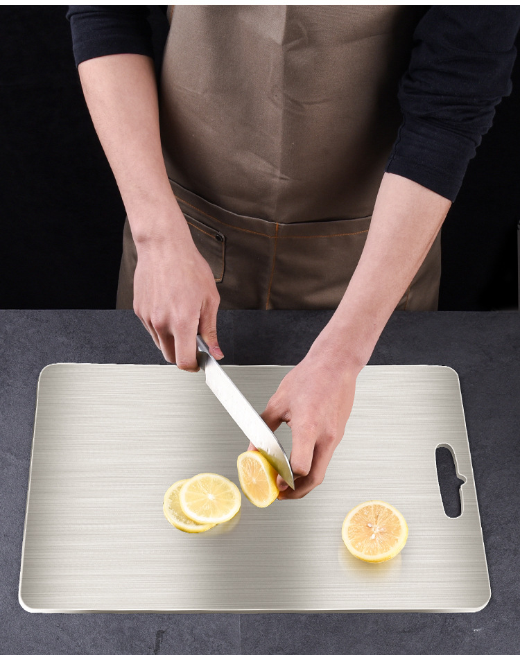 Steel Cutting Board Cutting Board Cutting Board Baby Food Supplement Chopping Board Kneading Dough Board Cutting Fruit
