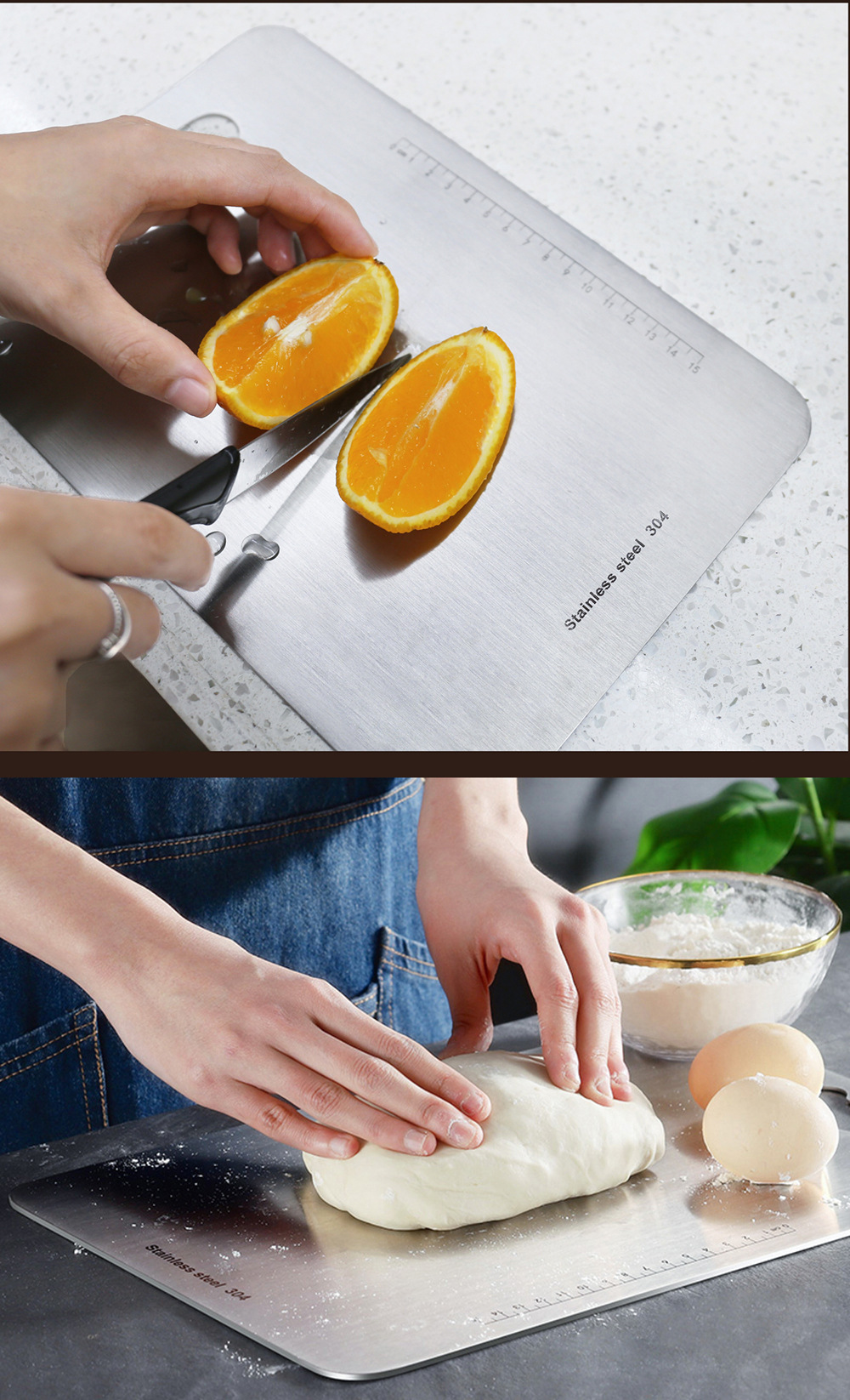 Restaurant Kitchen Household AntiCrack Chopping Board Fruit Meat Chopping Board Baby Food Supplement Chopping Board
