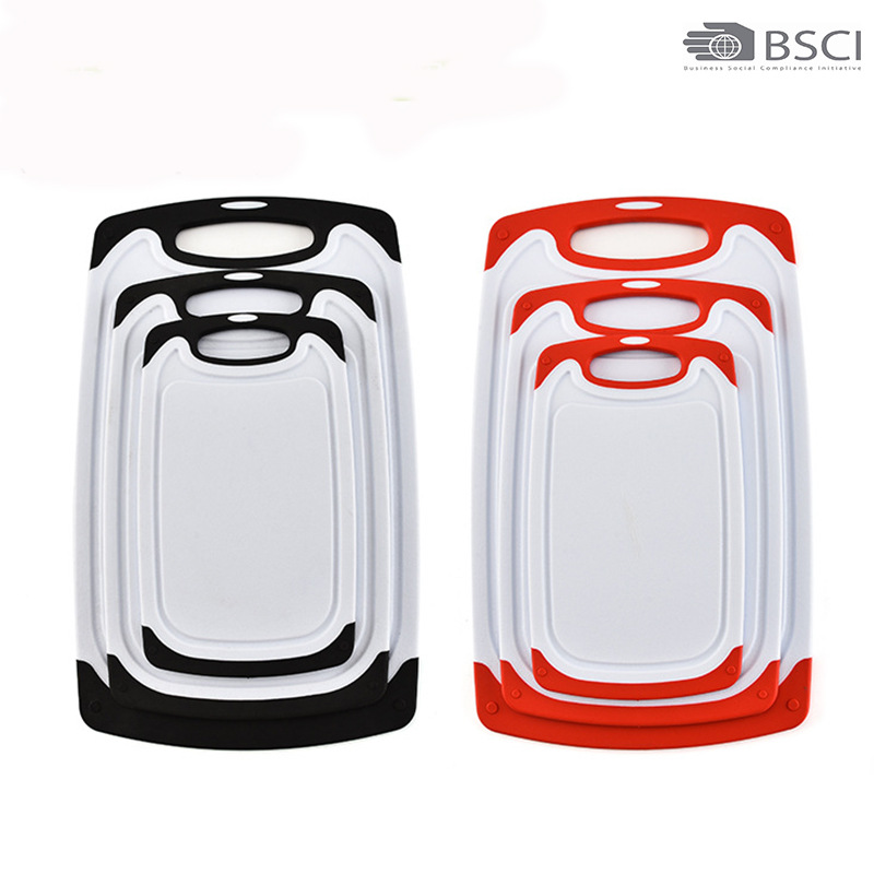Set Combination Pp Plastic Fruit Cutting Board MultiFunction Classification MildewProof Cutting Board Chopping Board