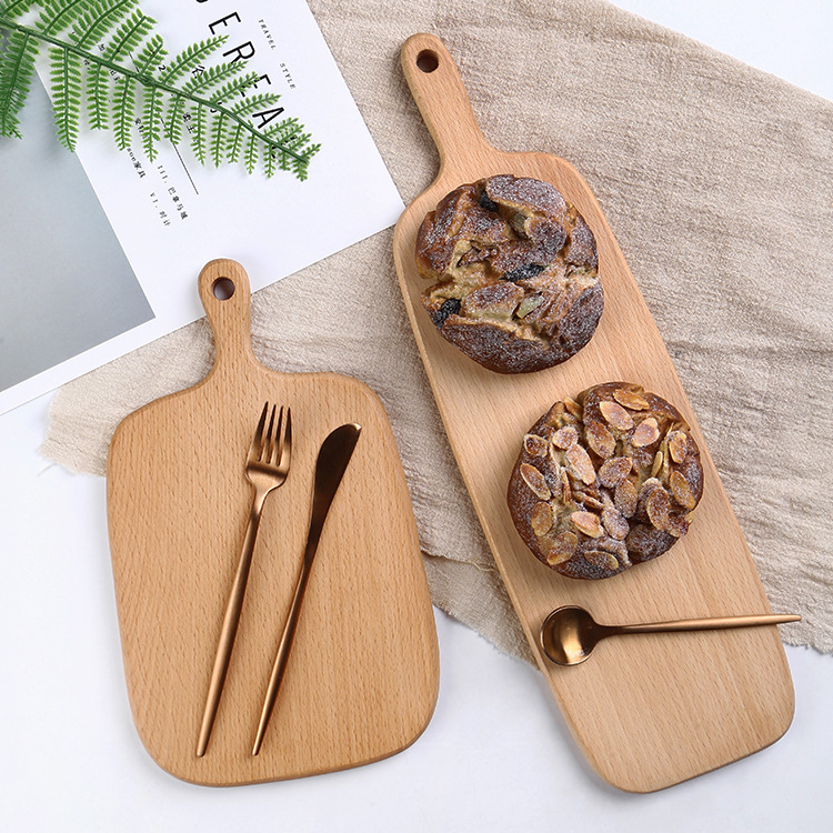 Board Chopping Board Solid Wood Chopping Board Fruit Board Pizza Board Tray Steak Bread Board One Product Dropshipping