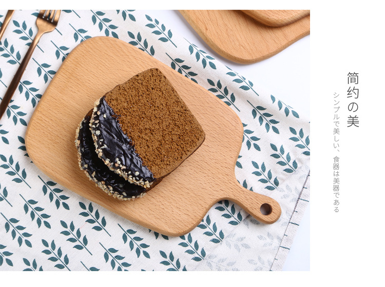 Board Chopping Board Solid Wood Chopping Board Fruit Board Pizza Board Tray Steak Bread Board One Product Dropshipping