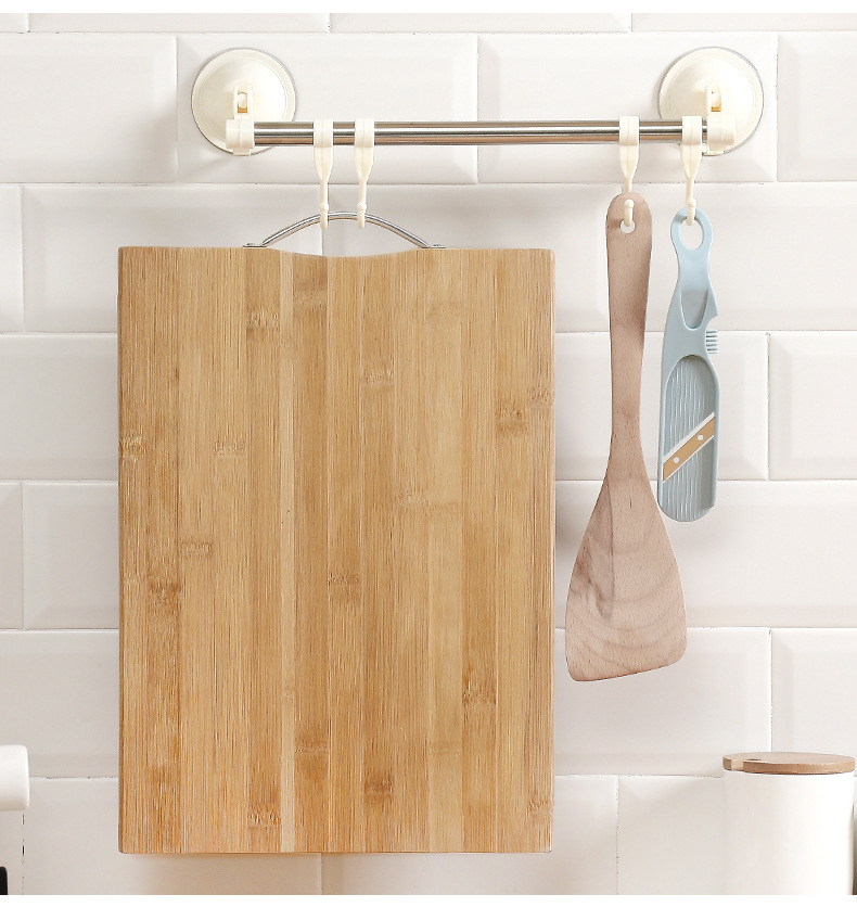 Board Kitchen Bamboo Cutting Board Chopping Board Thickened MultiFunction MildewProof Fruit Chopping Board Whole