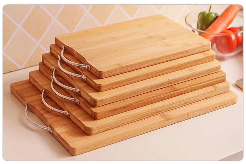 Bamboo and Wood Cutting Board Supply Manufacturer Carbonized Bamboo Chopping Board Household Restaurant Dual-Use Defrosting Board Customized Gift Cutting Board