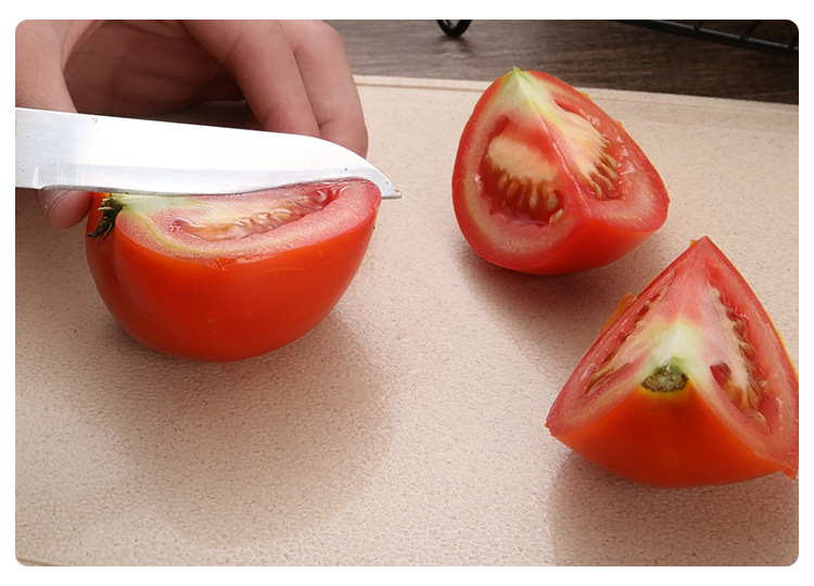 Cutting Fruit Cutting Board MildewProof Cutting Board Household Chopping Board Dough Board Mini Wheat Chopping Board