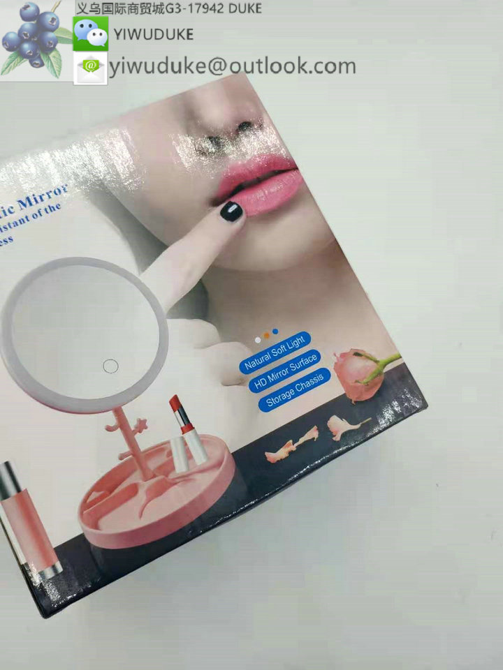 Celebrity Makeup Mirror Intelligent Dimming Dressing Mirror Led Desktop Mirror Student Fill Light Beauty Dormitory 
