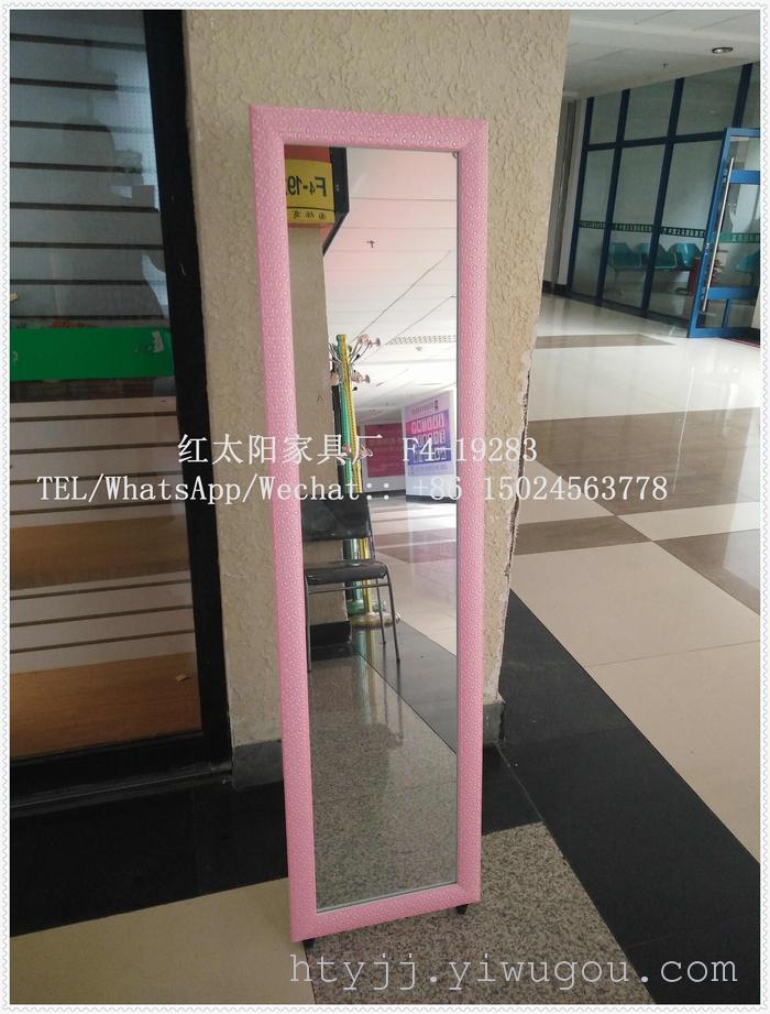 Solid wood floor mirror, mirror, European fashion mirror, color mirror, dressing mirror Solid wood floor mirror, mirror, European fashion mirror, color mirror, dressing mirror